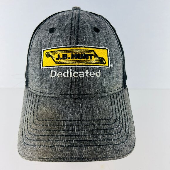 JB Hunt Dedicated Trucking Truckers Baseball Style Ball Cap Hat - Picture 1 of 6